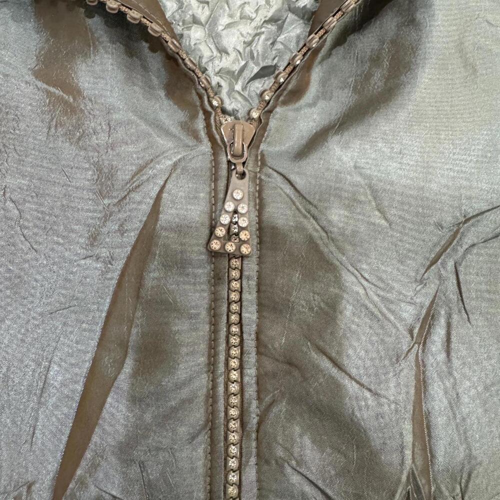 Iridescent zip up jacket - Picture 3 of 6